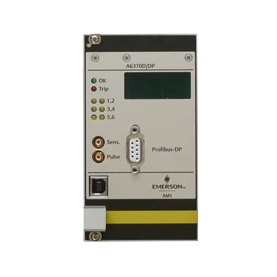 Emerson A6370 ülekiiruse kaitsemonitor